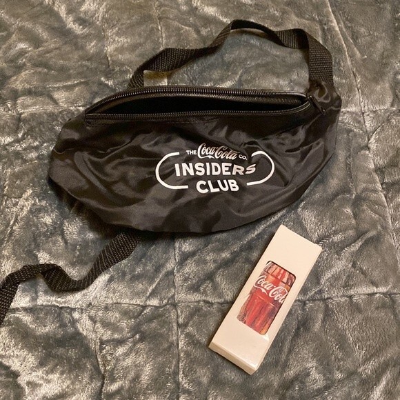 COCA COLA Insiders Club Fanny Pack and Deck of Cards - Picture 5 of 5